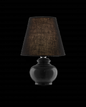 Currey 6000-0807 - Piccolo Black Mini Table Lamp